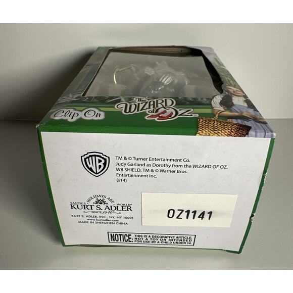 Wizard Of Oz Clip on Keychain Tinman By Kurt Adler - Picture 6 of 6